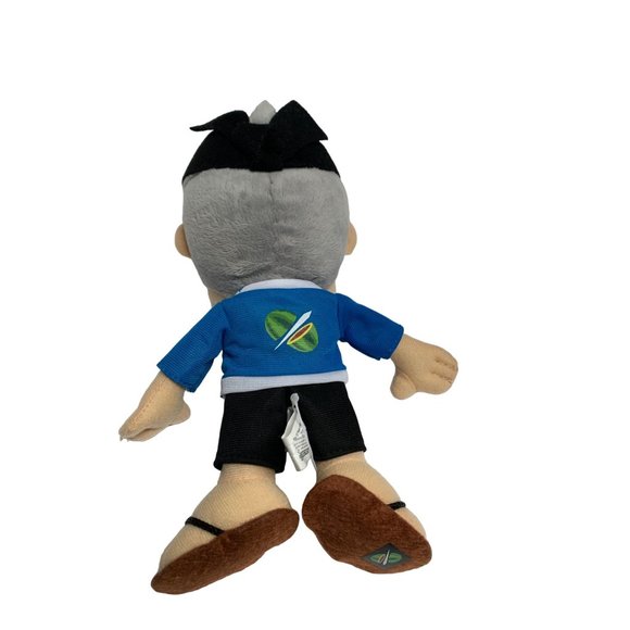 Fruit Ninja Plush Stuffed Doll Toy Old Man Karate Half Brick 9.5 in Tall - Picture 3 of 4